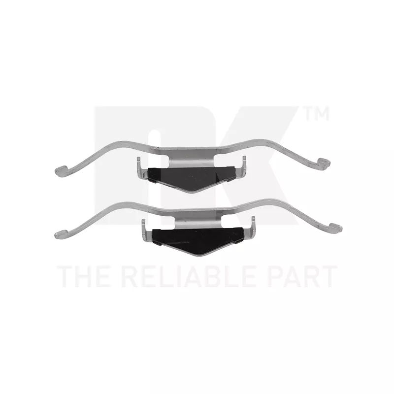 Kit d'accessoires, plaquette de frein à disque NK 7936297