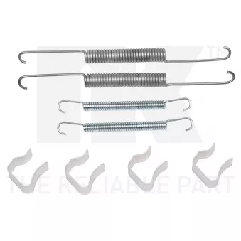 Kit d'accessoires, mâchoire de frein NK 7936562