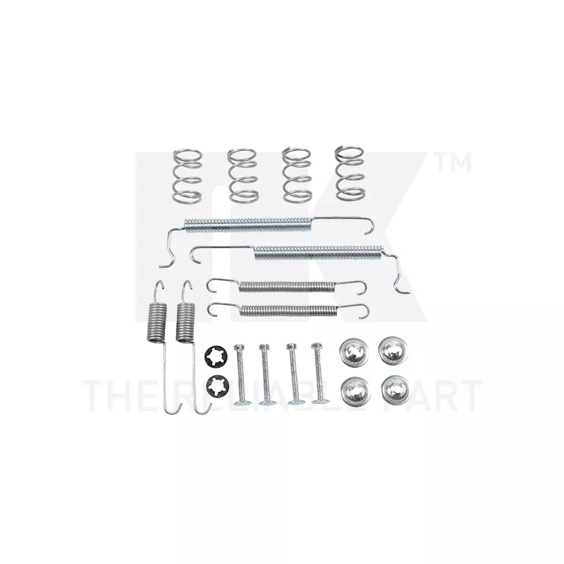 Kit d'accessoires, mâchoires de frein de stationnement NK 7936628