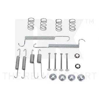 Kit d'accessoires, mâchoire de frein NK 7936630