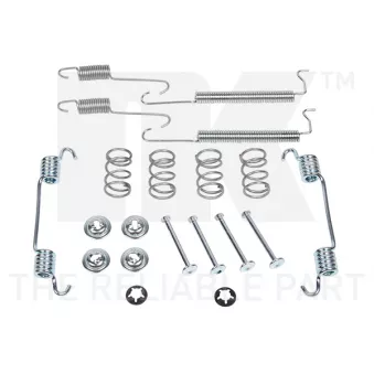 Kit d'accessoires, mâchoires de frein de stationnement NK 7936710