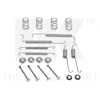 Kit d'accessoires, mâchoire de frein NK 7936744