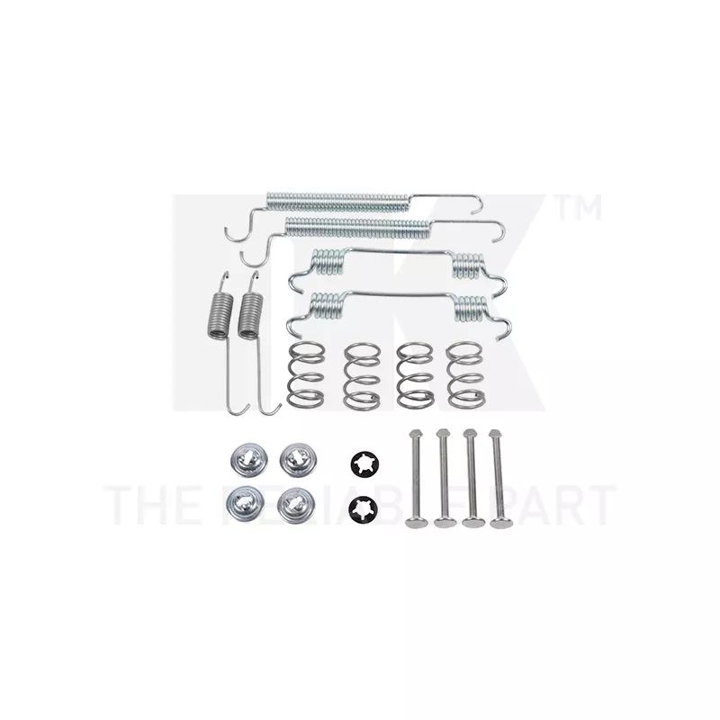 Kit d'accessoires, mâchoires de frein de stationnement NK 7936766
