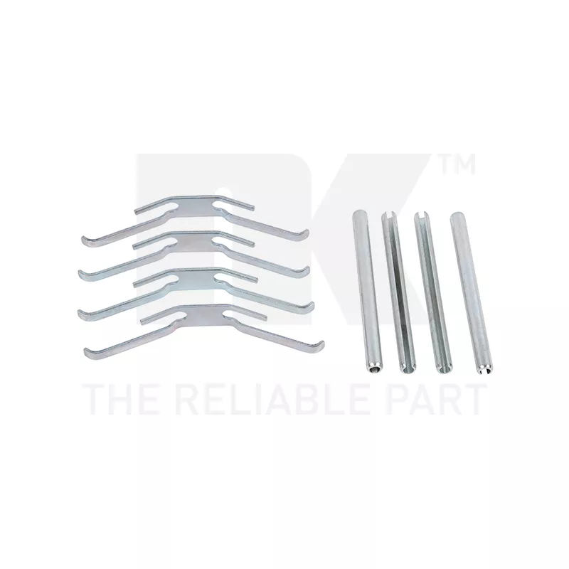 Kit d'accessoires, plaquette de frein à disque NK 7936975