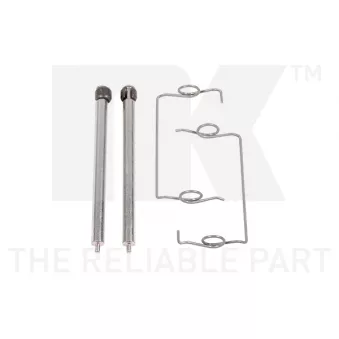 Kit d'accessoires, plaquette de frein à disque NK 7936976