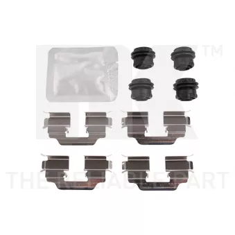 Kit d'accessoires, plaquette de frein à disque NK 7936978