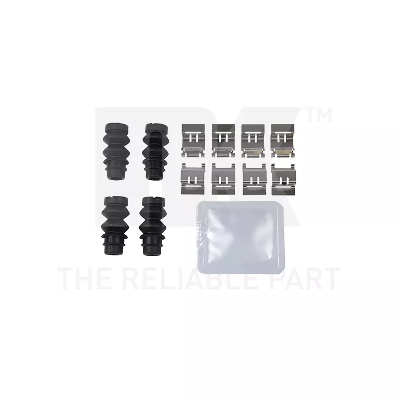 Kit d'accessoires, plaquette de frein à disque NK 7937148