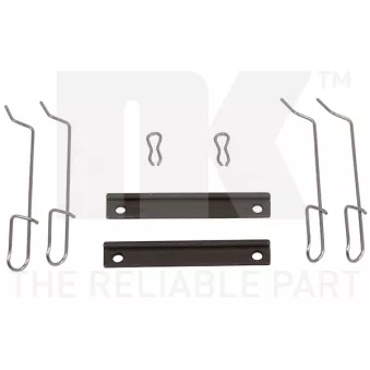 Kit d'accessoires, plaquette de frein à disque NK 7937992
