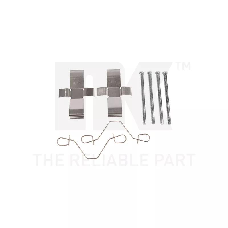 Kit d'accessoires, plaquette de frein à disque NK 7937994