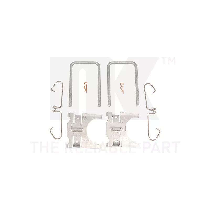 Kit d'accessoires, plaquette de frein à disque NK 7937995