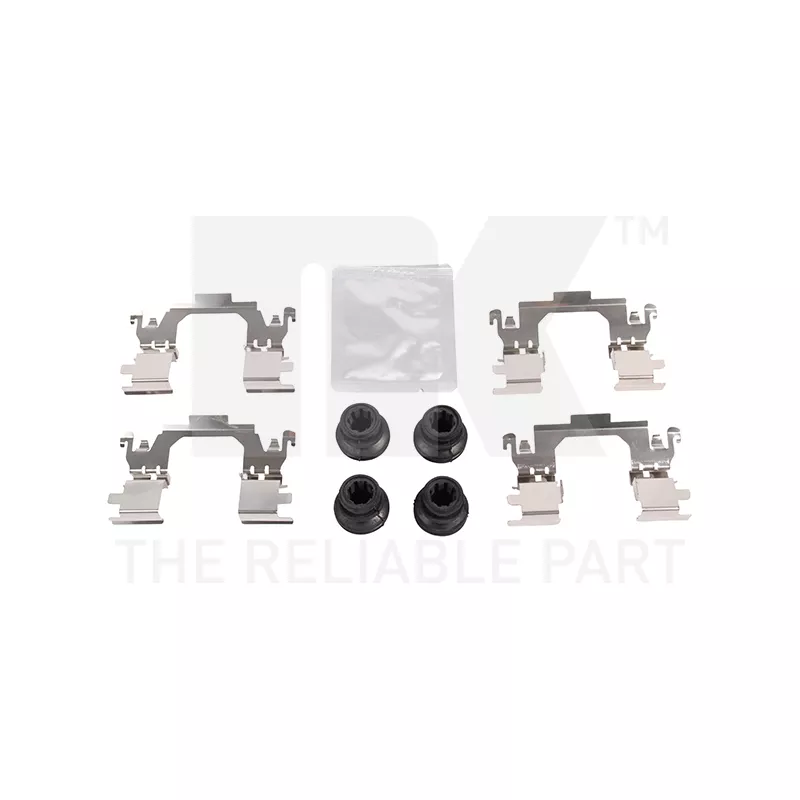 Kit d'accessoires, plaquette de frein à disque NK 79390061