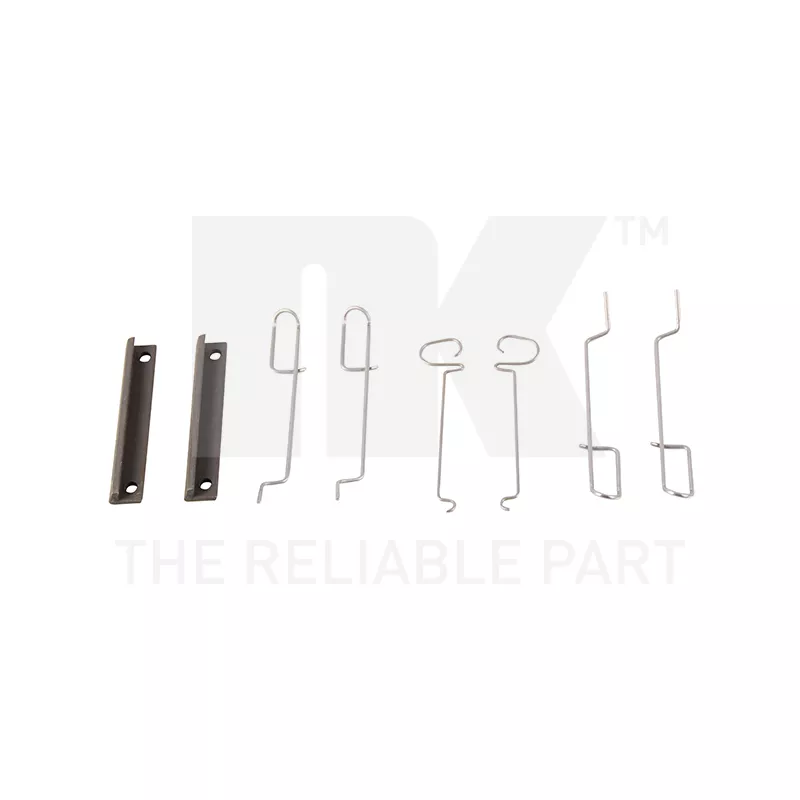 Kit d'accessoires, plaquette de frein à disque NK 7939070