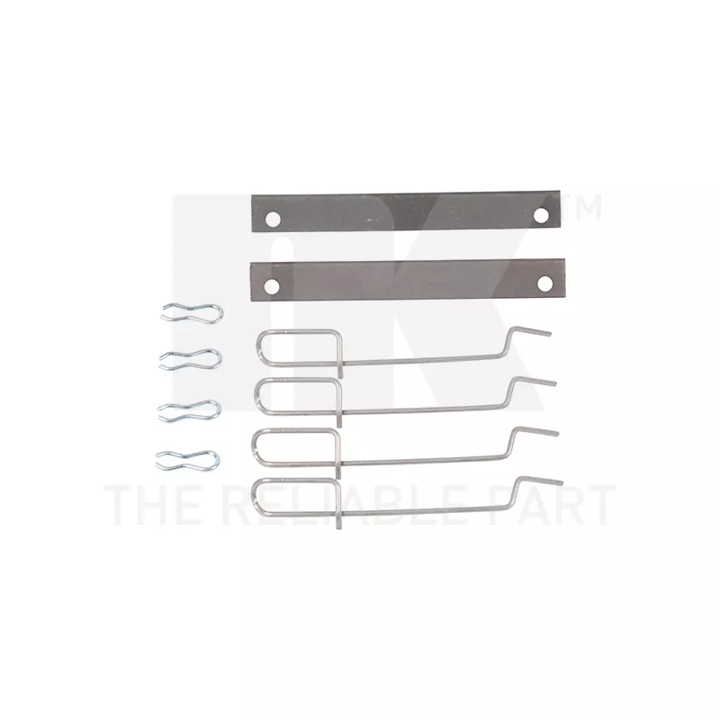 Kit d'accessoires, plaquette de frein à disque NK 7939151
