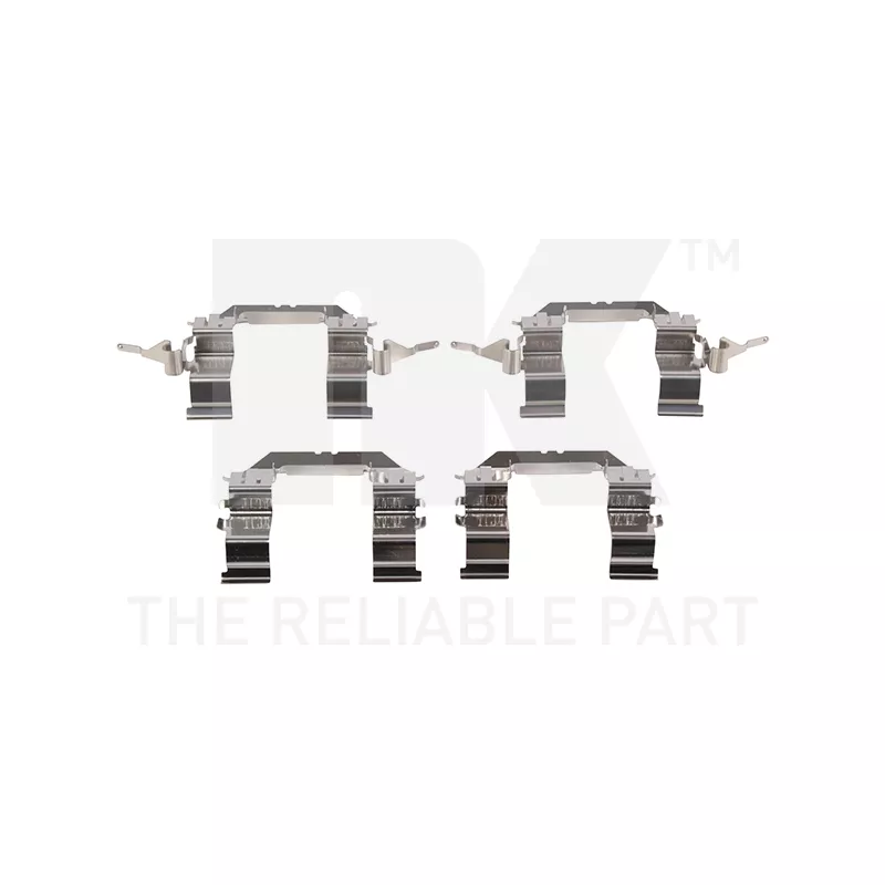 Kit d'accessoires, plaquette de frein à disque NK 79391722