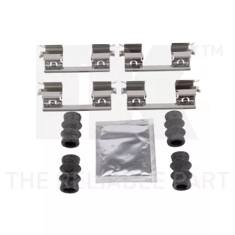 Kit d'accessoires, plaquette de frein à disque NK 79391798