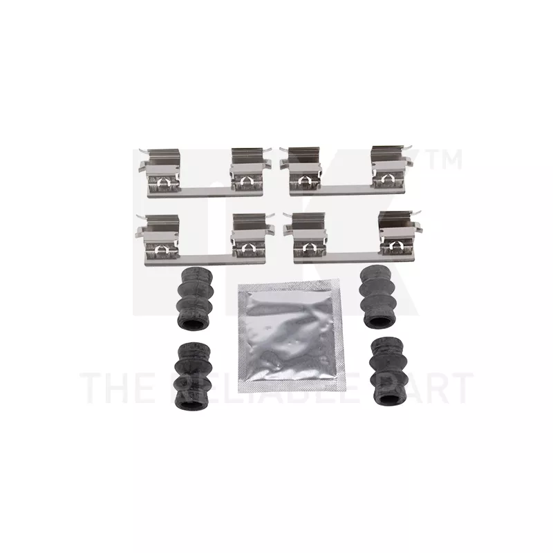Kit d'accessoires, plaquette de frein à disque NK 79391798