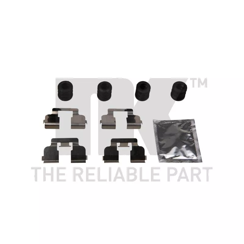 Kit d'accessoires, plaquette de frein à disque NK 79391835