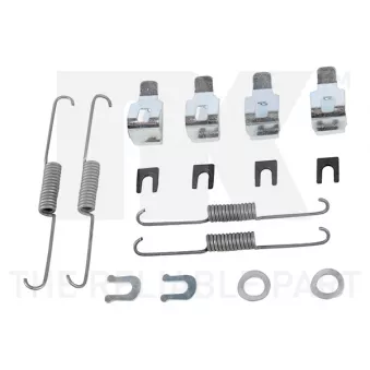 Kit d'accessoires, mâchoire de frein NK 7939557