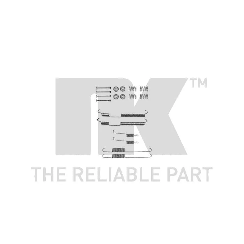 Kit d'accessoires, mâchoires de frein de stationnement NK 7939755