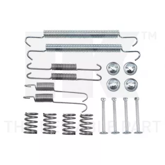 Kit d'accessoires, mâchoires de frein de stationnement NK 7939757