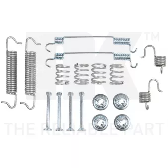 Kit d'accessoires, mâchoire de frein NK 7939780