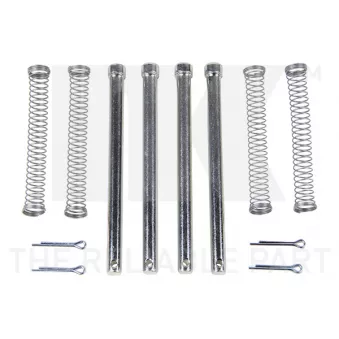 Kit d'accessoires, plaquette de frein à disque NK 7940128