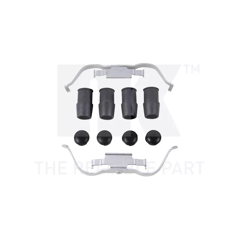 Kit d'accessoires, plaquette de frein à disque NK 79401790