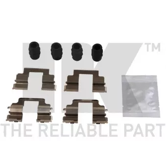 Kit d'accessoires, plaquette de frein à disque NK 79401822