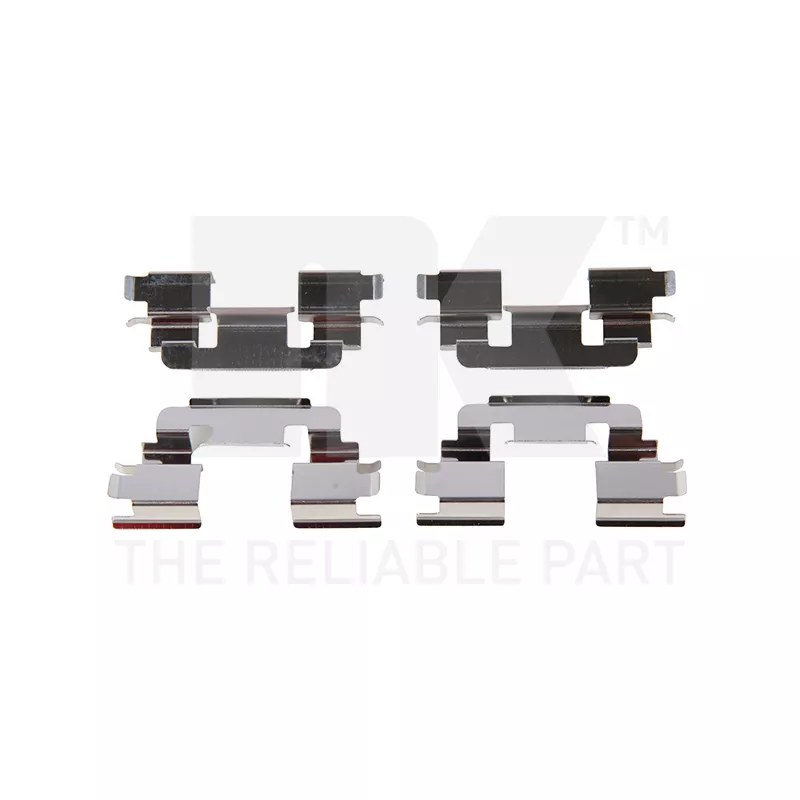Kit d'accessoires, plaquette de frein à disque NK 7940249