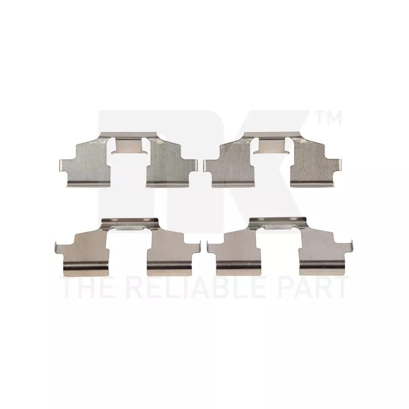 Kit d'accessoires, plaquette de frein à disque NK 7940675