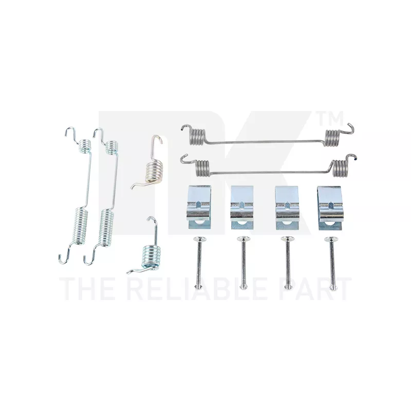Kit d'accessoires, mâchoires de frein de stationnement NK 7940735