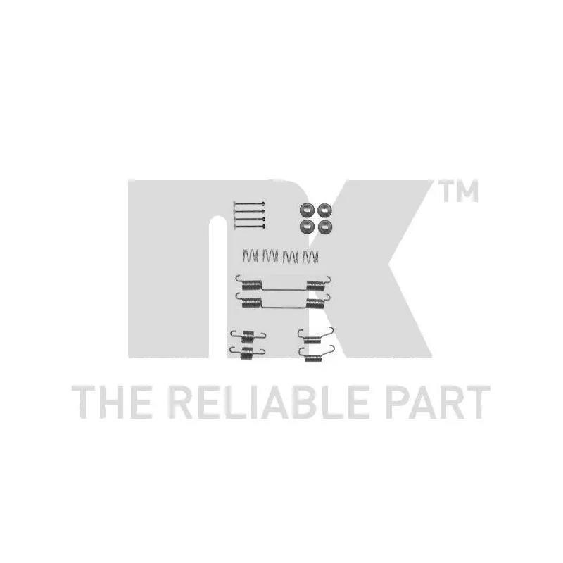 Kit d'accessoires, mâchoire de frein NK 7940828