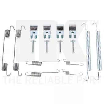 Kit d'accessoires, mâchoire de frein NK 7940972
