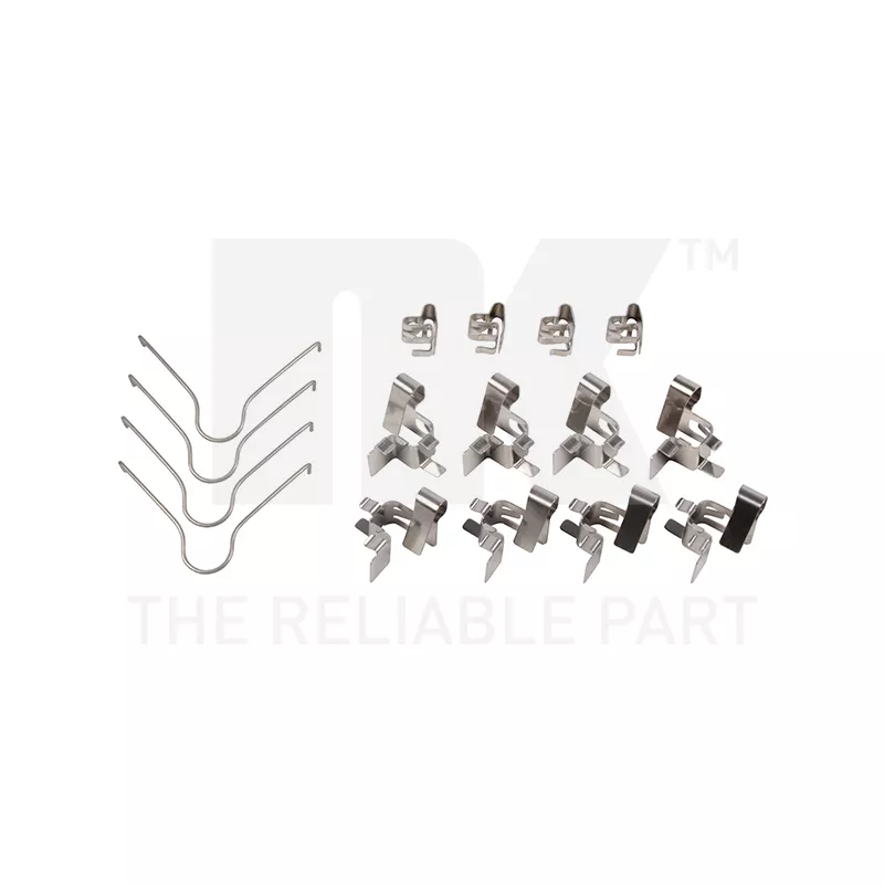 Kit d'accessoires, plaquette de frein à disque NK 7945030