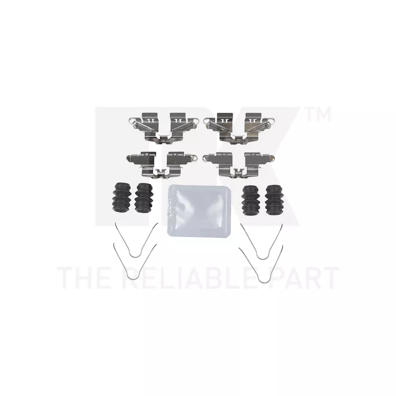 Kit d'accessoires, plaquette de frein à disque NK 7945053