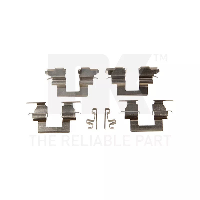 Kit d'accessoires, plaquette de frein à disque NK 79451608