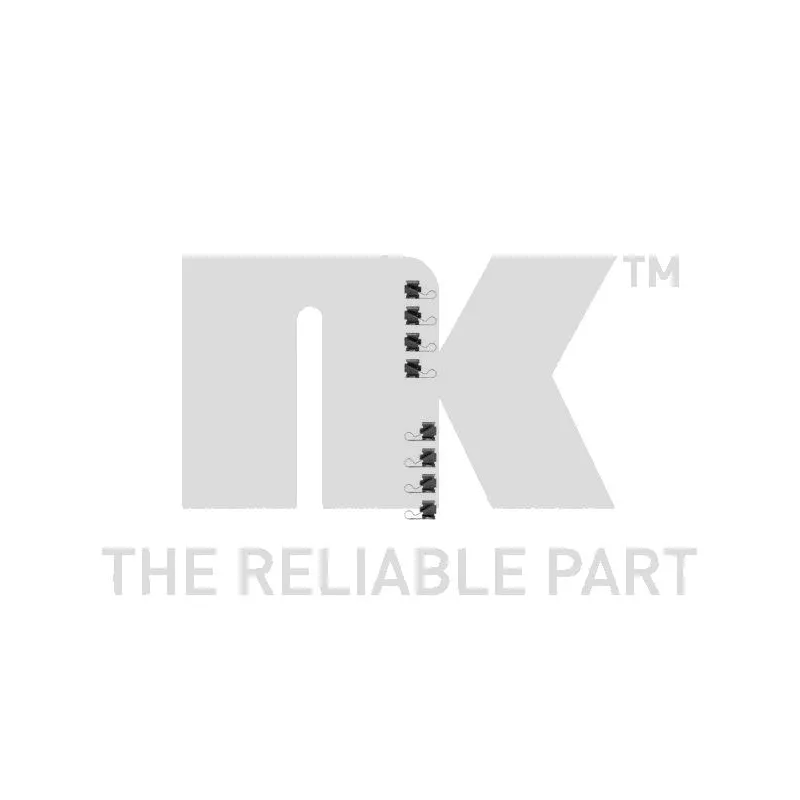 Kit d'accessoires, plaquette de frein à disque NK 7945167