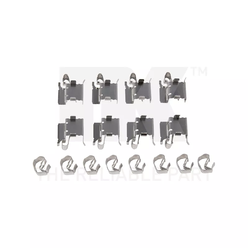 Kit d'accessoires, plaquette de frein à disque NK 79451748