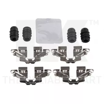 Kit d'accessoires, plaquette de frein à disque NK 79451808