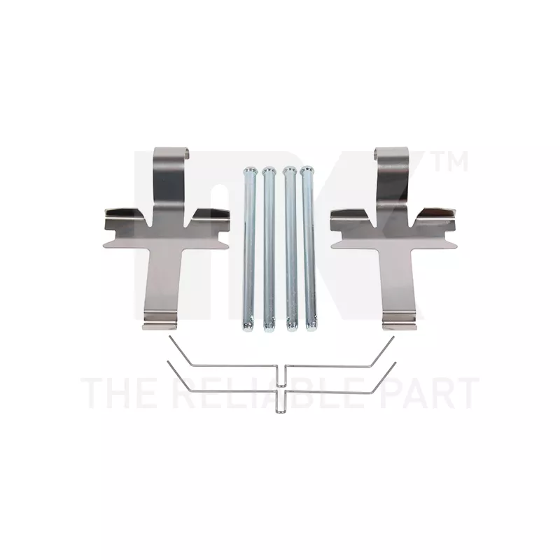 Kit d'accessoires, plaquette de frein à disque NK 79451819