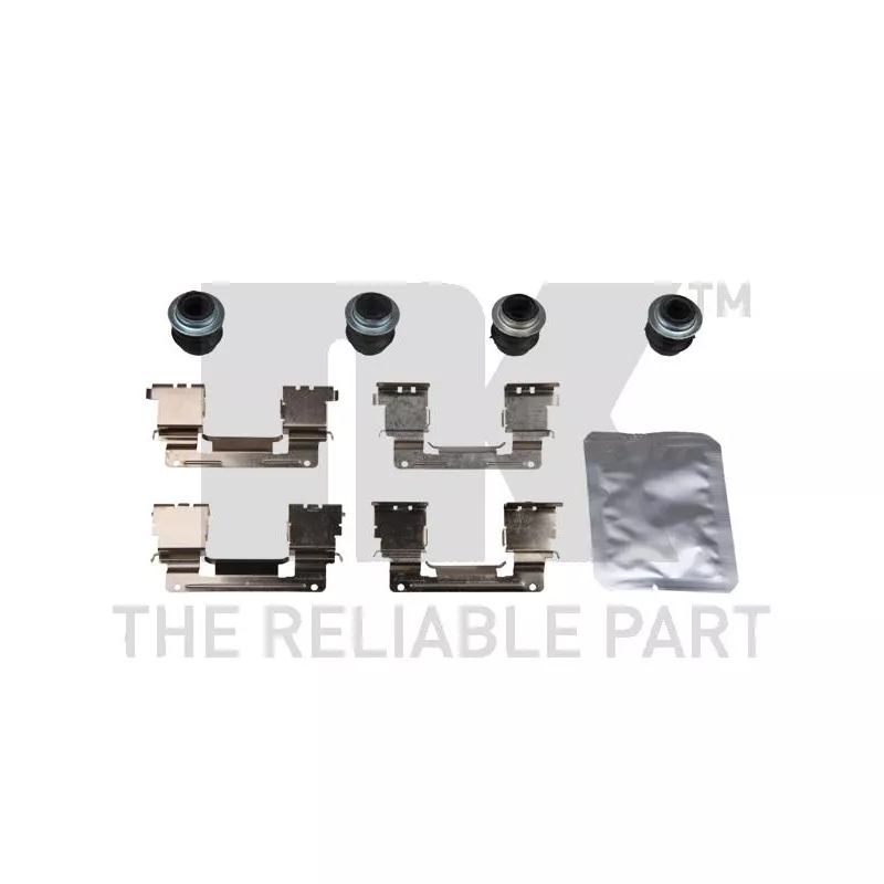 Kit d'accessoires, plaquette de frein à disque NK 79451838
