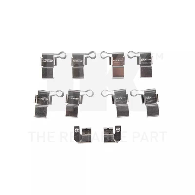 Kit d'accessoires, plaquette de frein à disque NK 7945238