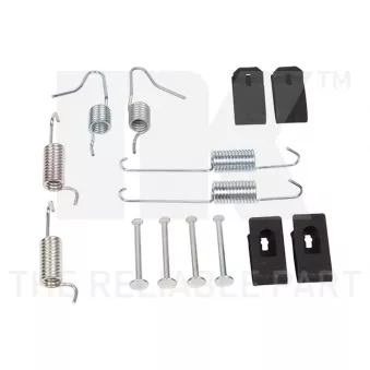 Kit d'accessoires, mâchoires de frein de stationnement NK 7945898