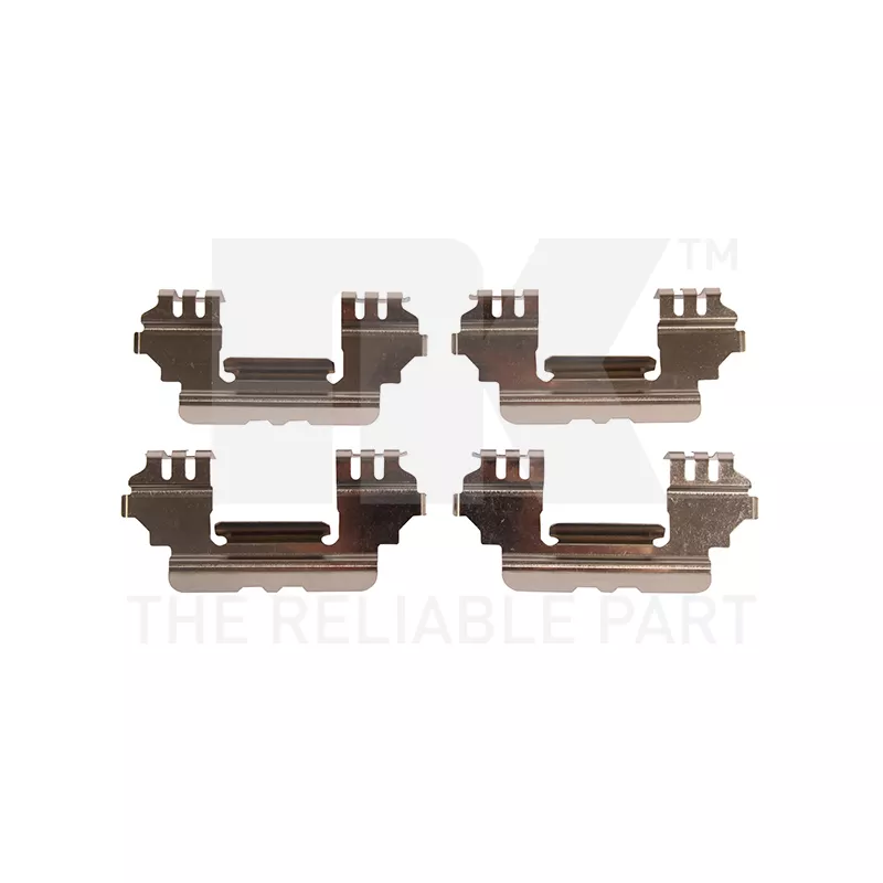 Kit d'accessoires, plaquette de frein à disque NK 7945967