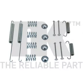 Kit d'accessoires, mâchoire de frein NK 79470026