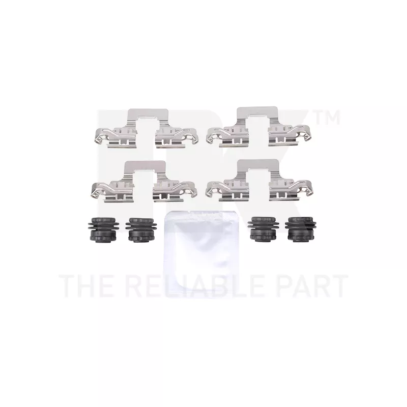 Kit d'accessoires, plaquette de frein à disque NK 7947003