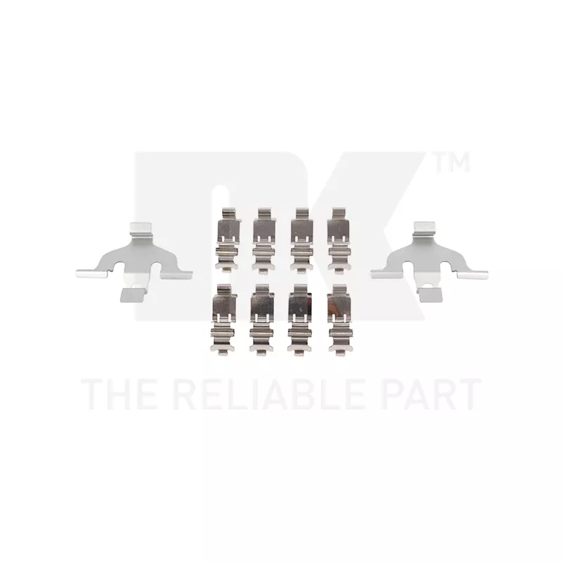 Kit d'accessoires, plaquette de frein à disque NK 79470030