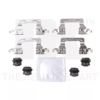 Kit d'accessoires, plaquette de frein à disque NK 7947006