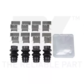 Kit d'accessoires, plaquette de frein à disque NK 7947041
