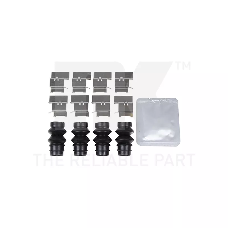 Kit d'accessoires, plaquette de frein à disque NK 7947041